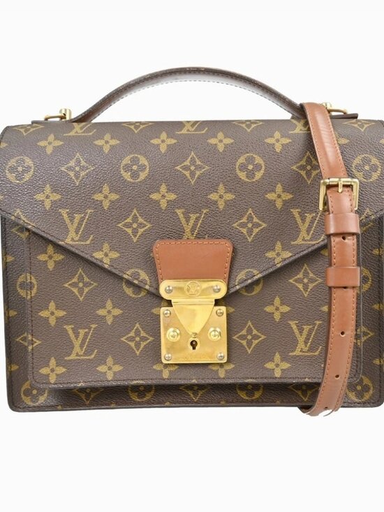 Louis Vuitton Handbags - LOUIS VUITTON MONOGRAM MONCEAU 28 BUSINESS HANDBAG